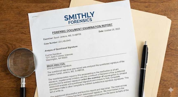 Sample forensic report