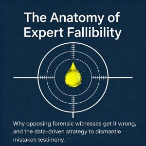 Bart Baggett, forensic document examiner, diagrams the anatomy of expert fallibility and how mistaken testimony gets dismantled.