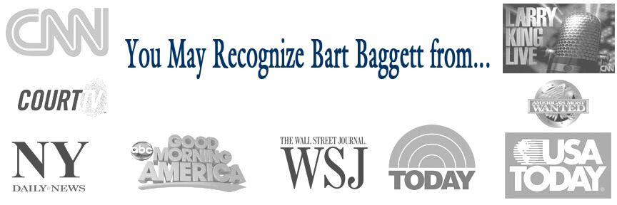 Bart Baggett Handwriting Expert on TV